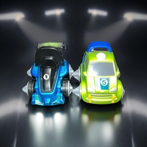 Fisher-Price Rev NGo Stunt Garage Stunt Replacement Cars  WORK